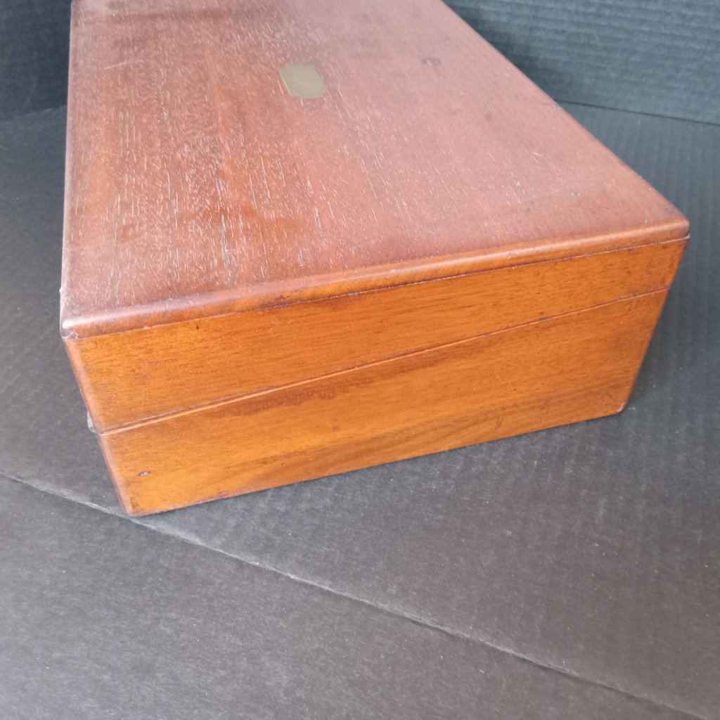 Antique Lap Desk & Ink Bottles - image 19 of 20