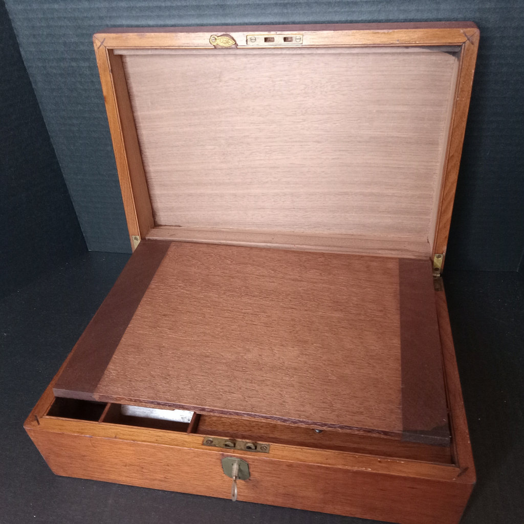 Antique Lap Desk & Ink Bottles - image 15 of 20