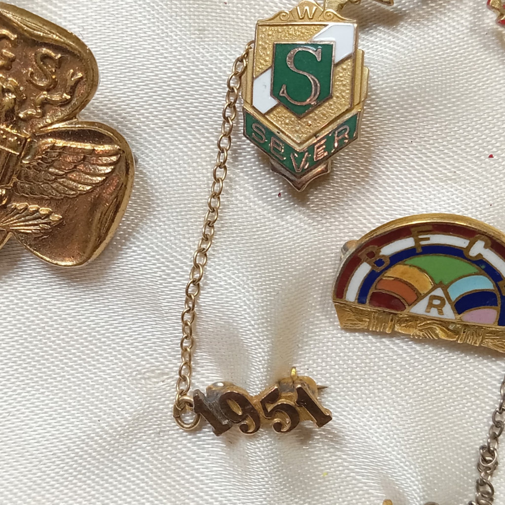 Antique/ Vintage School Dayz Jewelry - Sterling, 10K - image 4 of 16