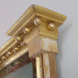 Antique Federal Gilt Gesso Tabernacle Mirror - thumbnail 7 of 10
