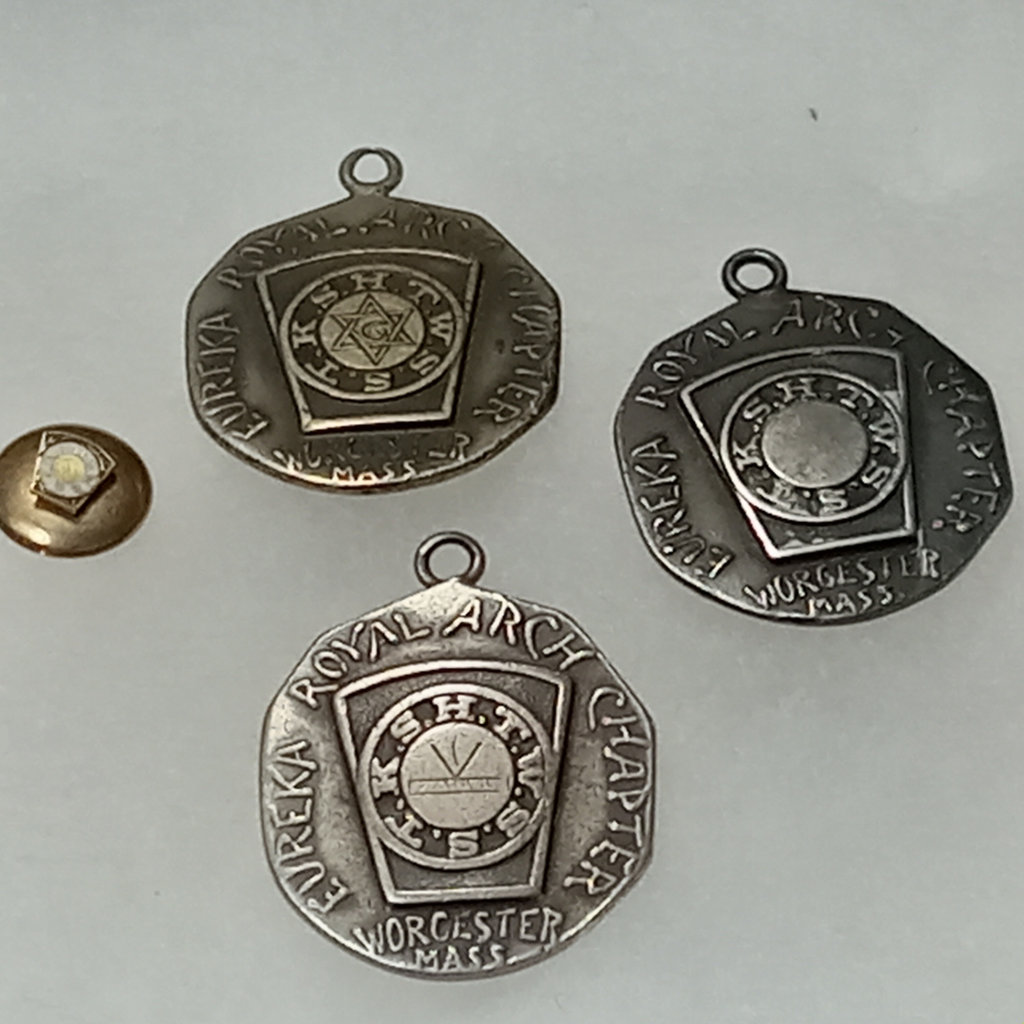 Antique Masonic Jewelry - 10K, 14K, Sterling - image 14 of 20