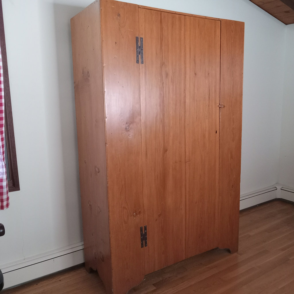 Country Style Single Door Armoire - image 2 of 20