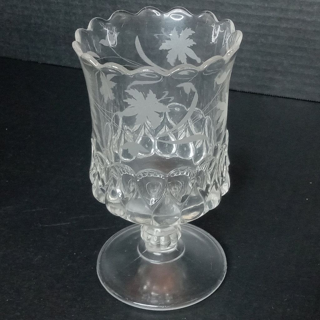 Antique Etched Glass - image 16 of 18