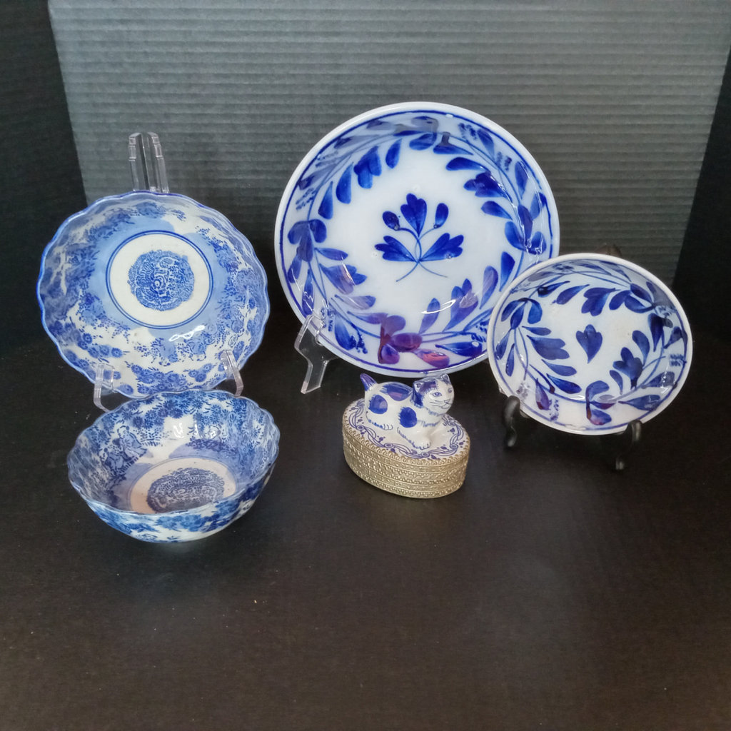 Vintage Blue & White Decor - image 1 of 18