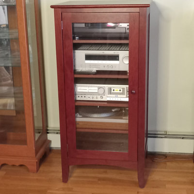 Lachance Furniture Newport Stereo Unit - NO COMPONENTS - Image 1 of 8