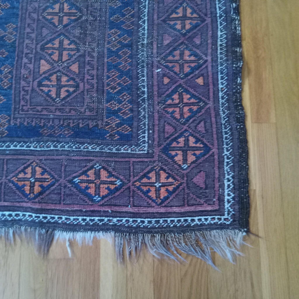 Antique Belouch Rug / Gregorian - image 3 of 10