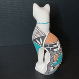 Acoma Pueblo Pottery / Sky City Cats - thumbnail 4 of 14