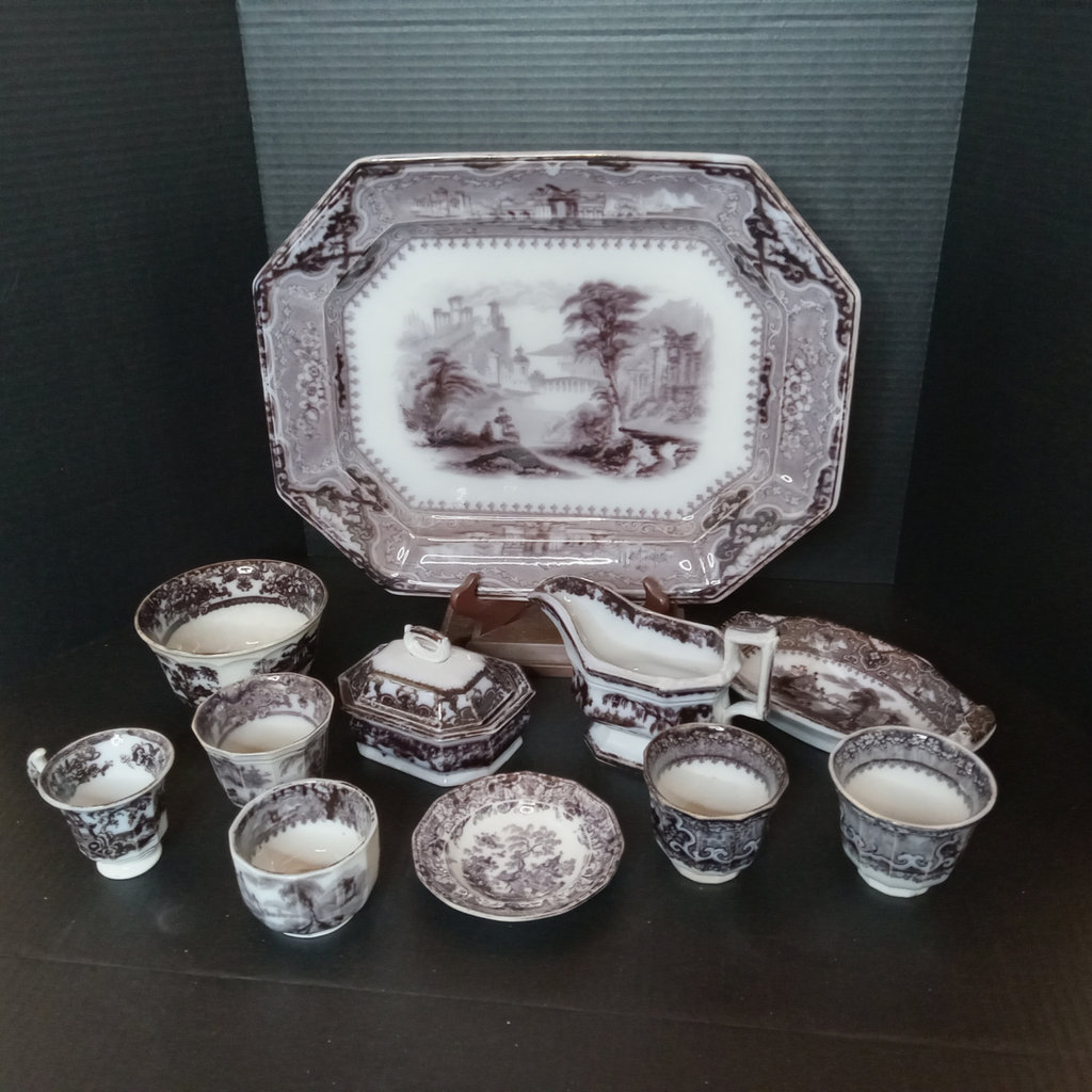 Antique Flow Black Transferware - image 1 of 21