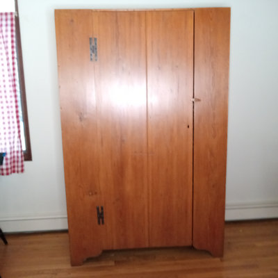 Country Style Single Door Armoire - Image 1 of 20