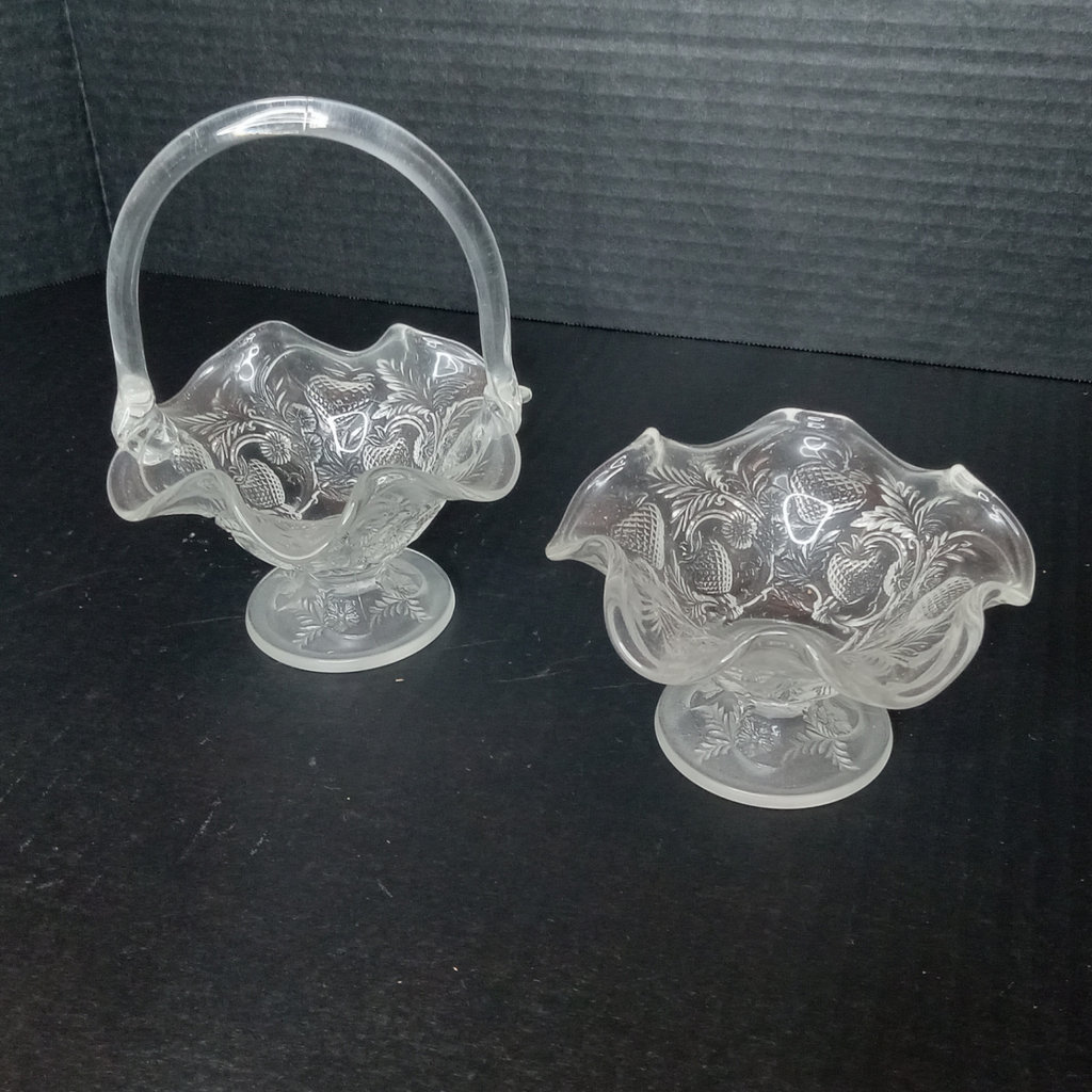 Antique EAPG: Fenton & More Inverted Strawberries - image 2 of 12