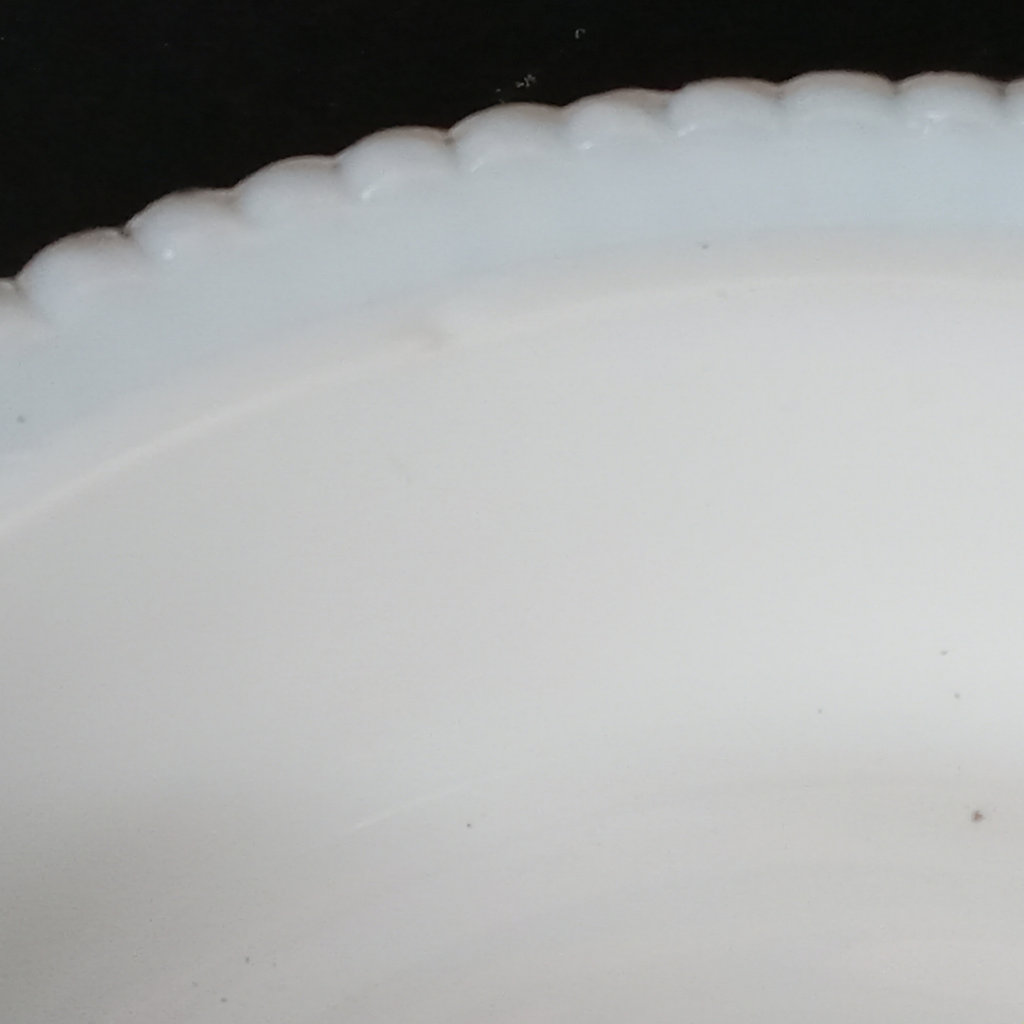 Antique Milk Glass Animal on Basket Dishes - image 11 of 12