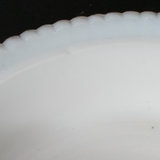 Antique Milk Glass Animal on Basket Dishes - thumbnail 11 of 12