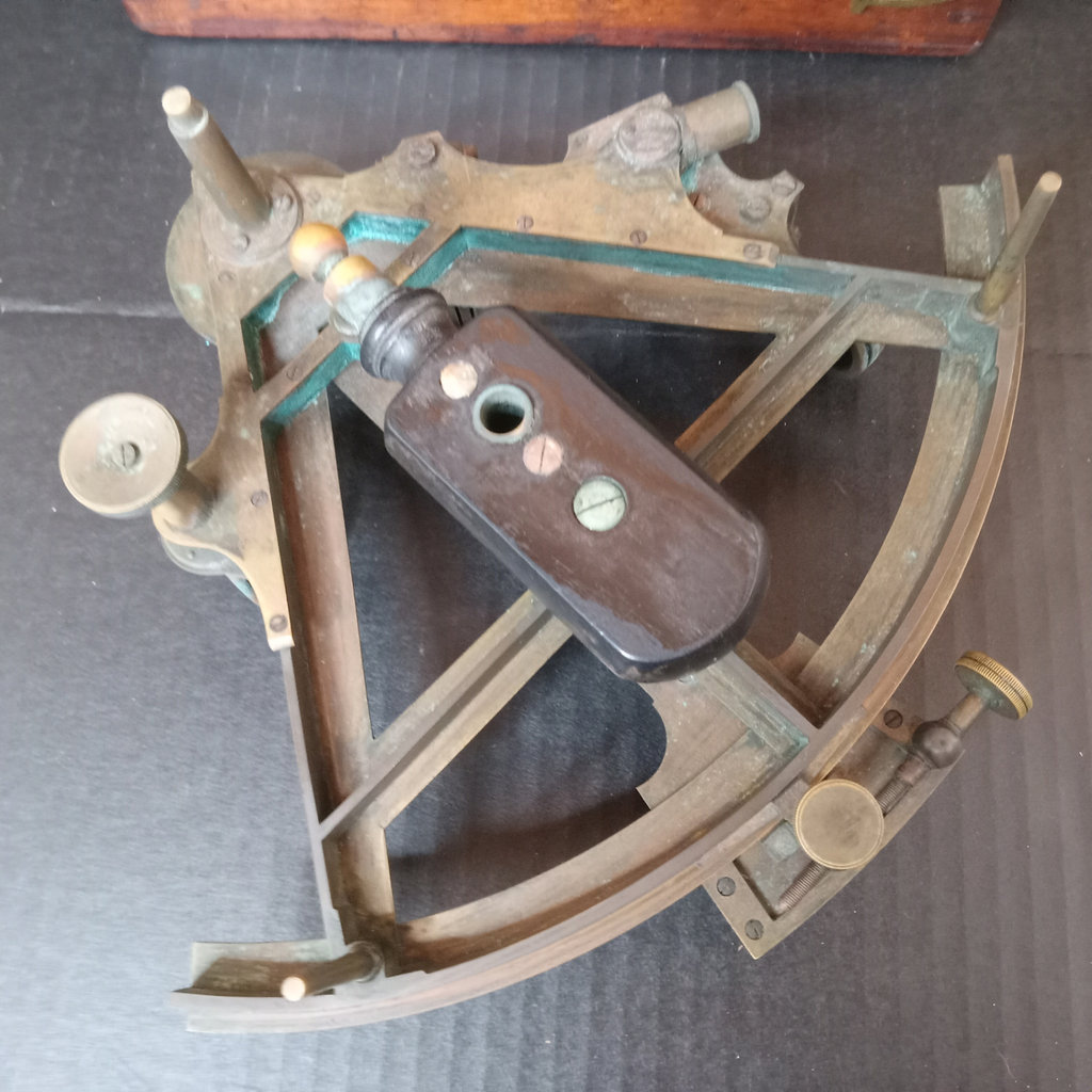 Antique Cased Sextant - image 11 of 24