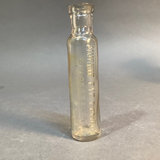 Antique Clear Glass Elixir & Ink Bottles - thumbnail 9 of 11