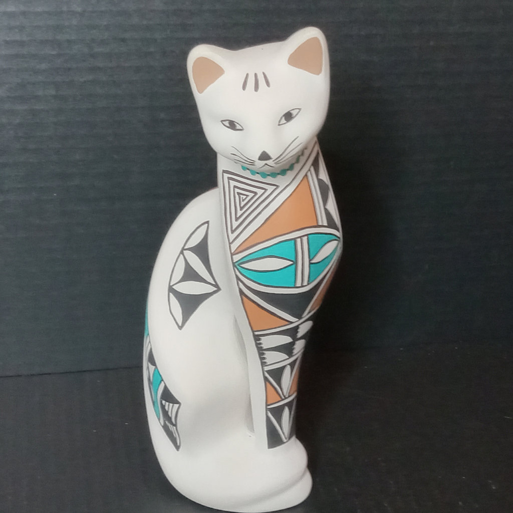 Acoma Pueblo Pottery / Sky City Cats - image 2 of 14