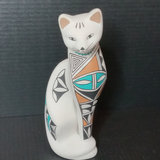 Acoma Pueblo Pottery / Sky City Cats - thumbnail 2 of 14