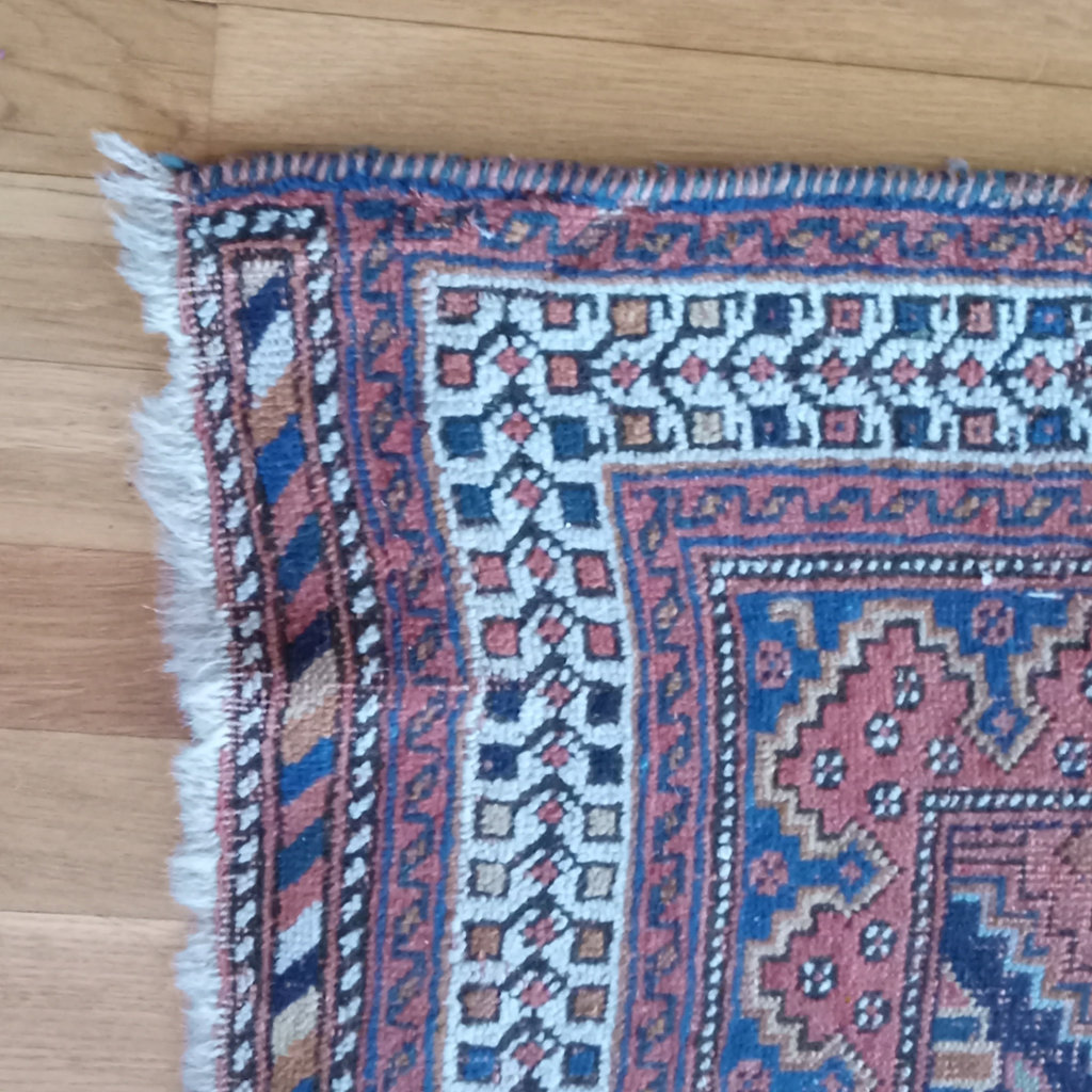 Vintage Shiraz Afshari Rug / Gregorian - image 3 of 9