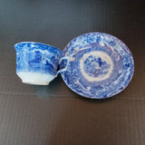 Antique Flow Blue Transferware - thumbnail 16 of 24