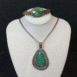 Albert Lee & More Turquoise/Sterling Jewelry - 66.2dwt - thumbnail 1 of 15