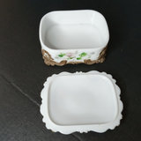 Antique Milk and Mercury Glass Decor - thumbnail 9 of 15