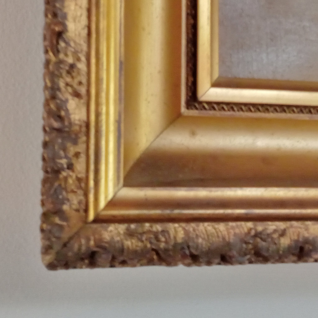 Antique Framed Landscape Painting - image 5 of 11