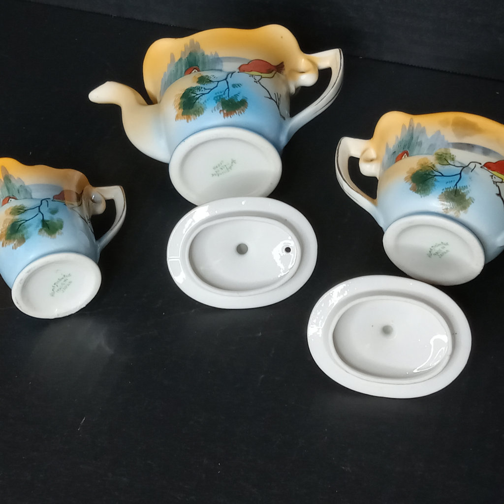 Antique Lusterware Tea Set - image 8 of 13