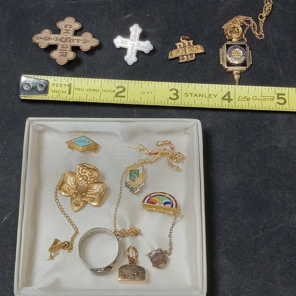Antique/ Vintage School Dayz Jewelry - Sterling, 10K - image 16 of 16