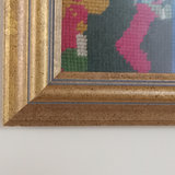 Antique Framed Christmas Cross Stitch - thumbnail 3 of 5