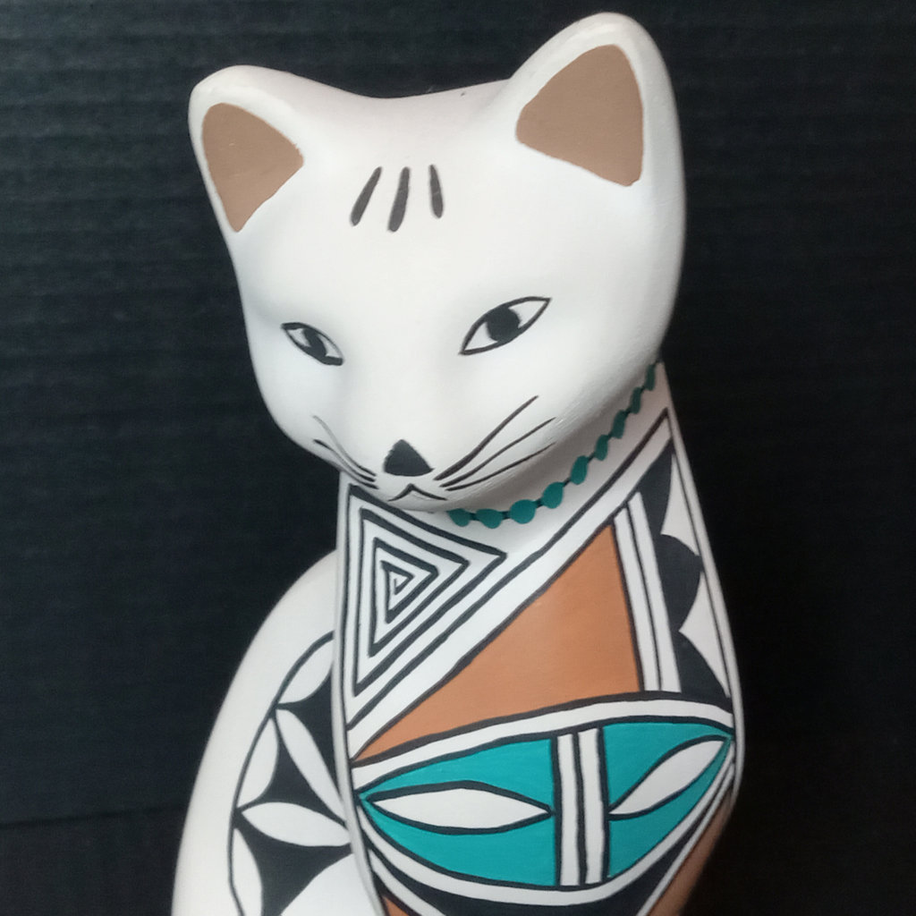 Acoma Pueblo Pottery / Sky City Cats - image 5 of 14