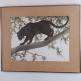 I.H. Farnsworth Framed Melanistic Leopard Print - thumbnail 2 of 10