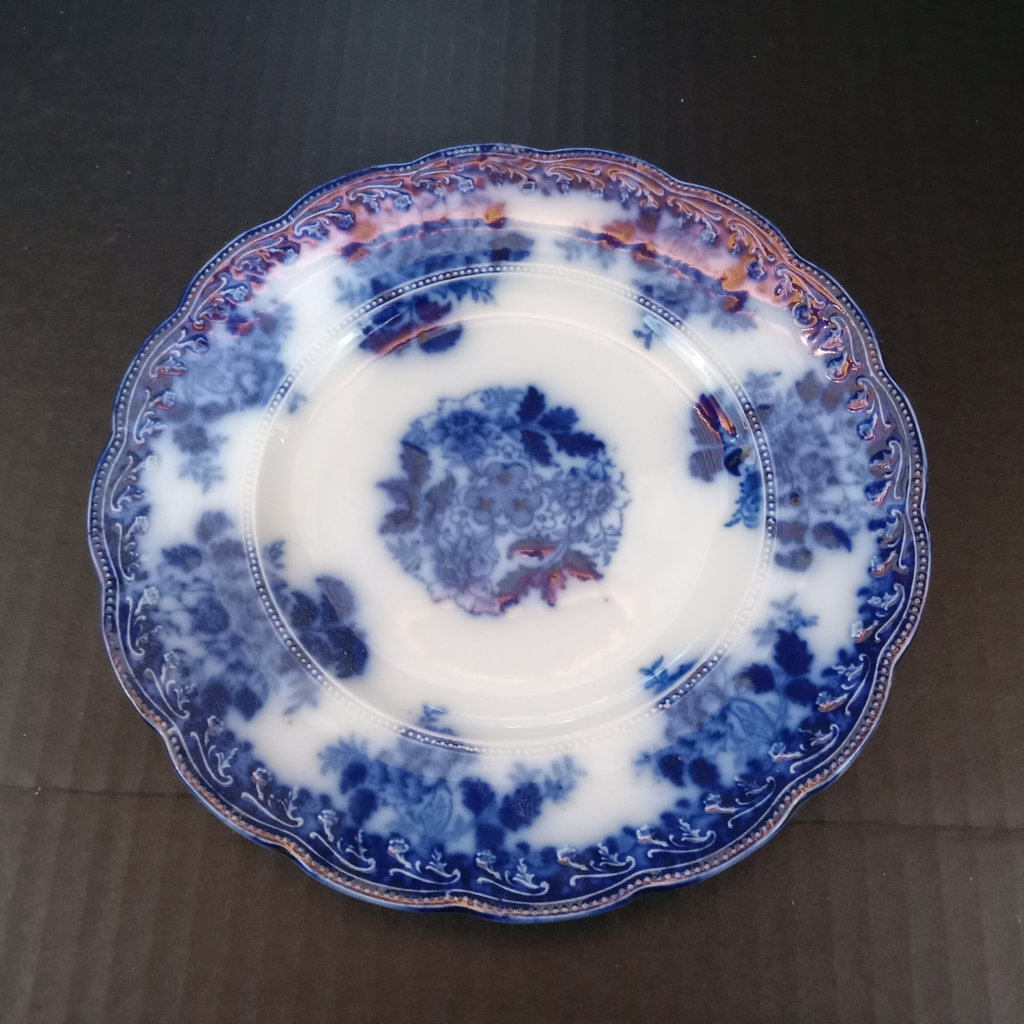 Antique Flow Blue Transferware - image 20 of 29