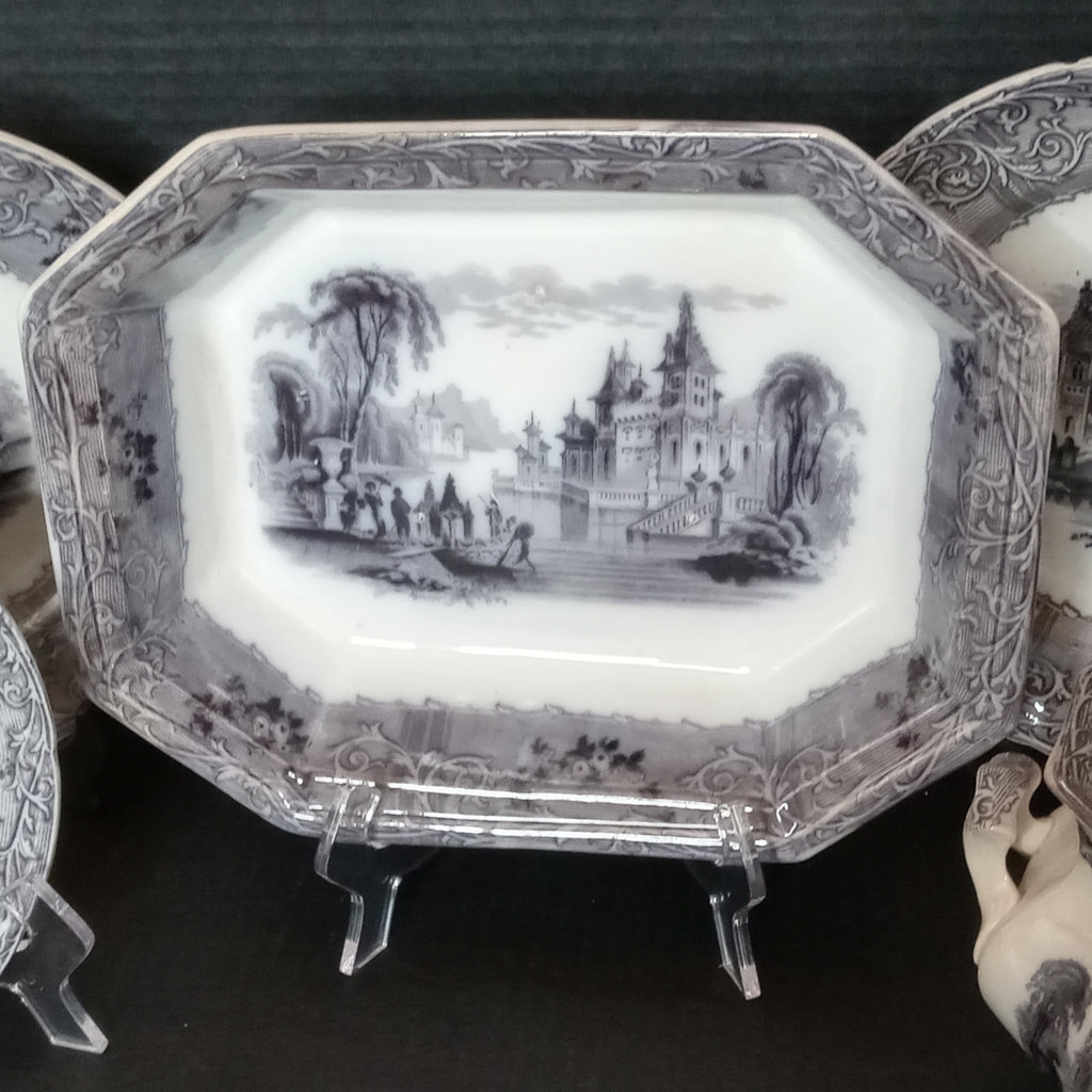 Antique Flow Black Transferware - image 9 of 17