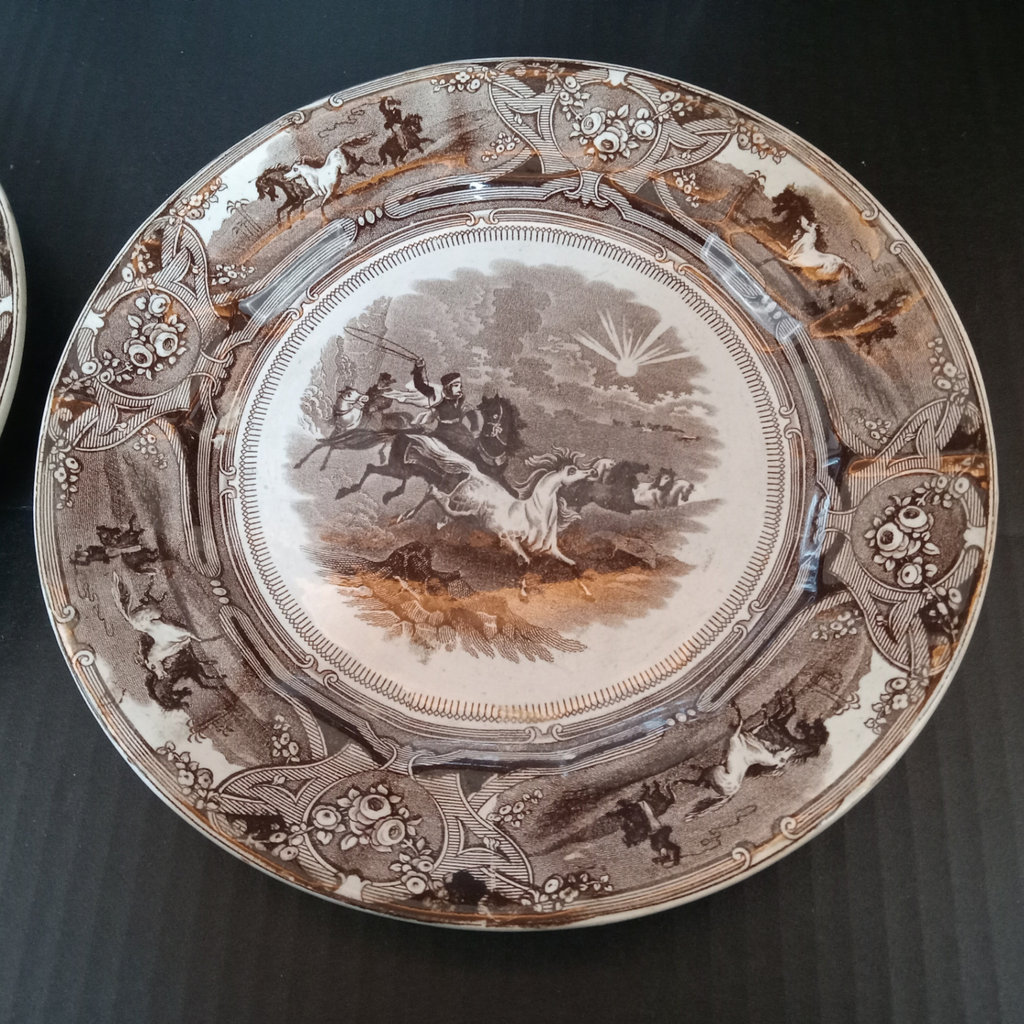 Antique Flow Black Transferware - image 7 of 17
