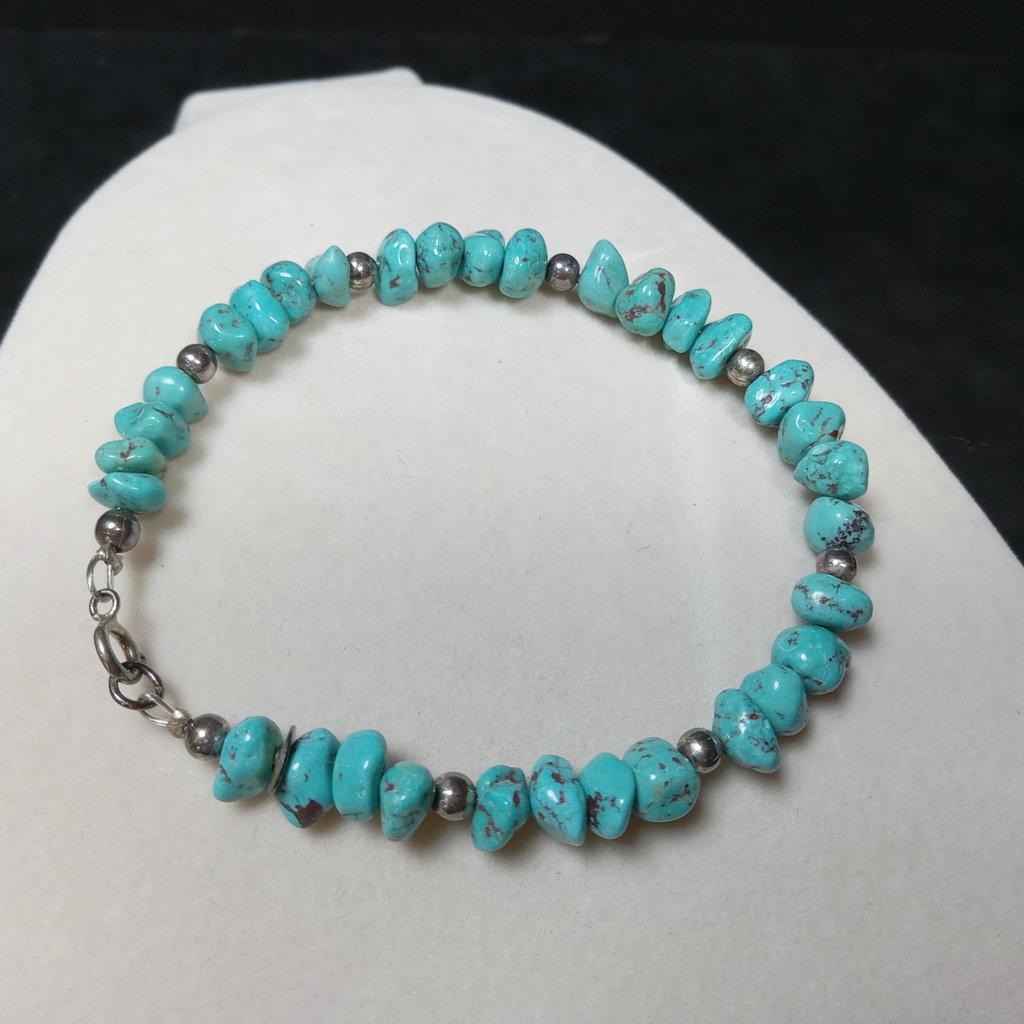 Loyce Arnell & More Sterling/Turquoise Jewelry - 22.9dwt - image 12 of 13