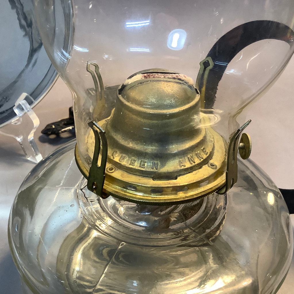 Antique Kerosene Lamps w/ Reflector and Wall Sconces - image 4 of 15