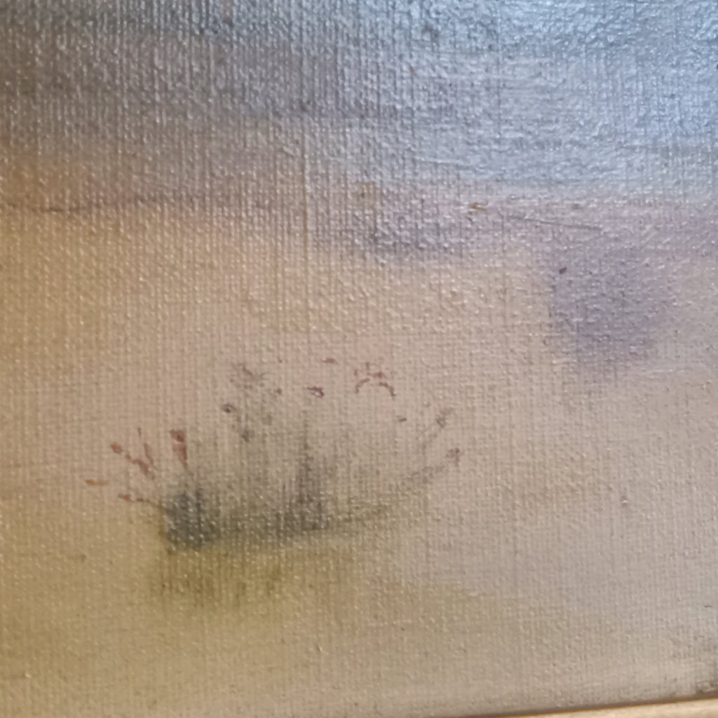 Antique Framed Landscape Painting - image 3 of 11