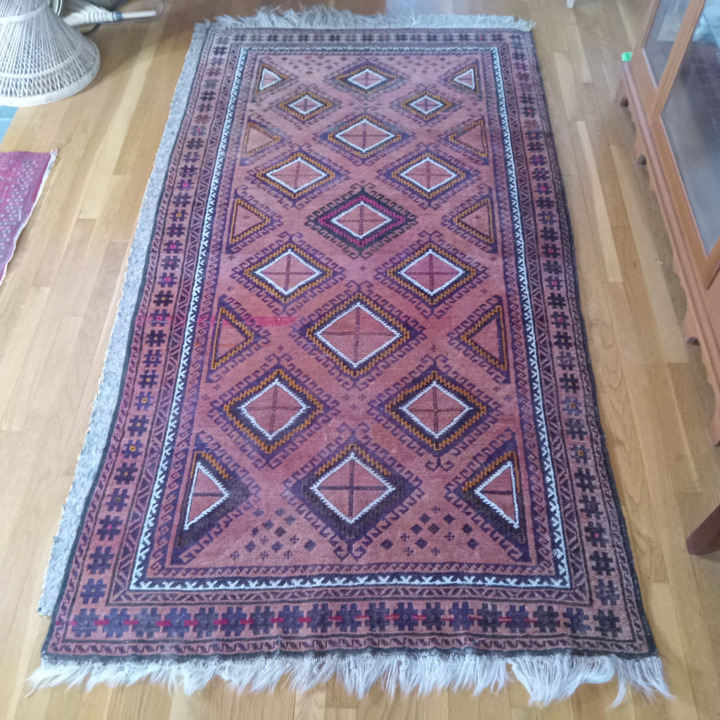 Vintage Belouch Rug - image 1 of 9
