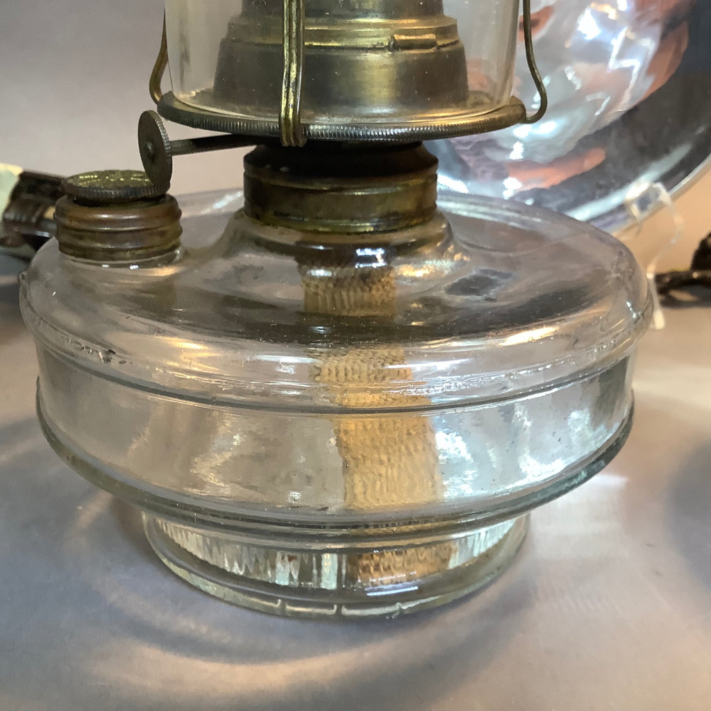 Antique Kerosene Lamps w/ Reflector and Wall Sconces - image 7 of 15