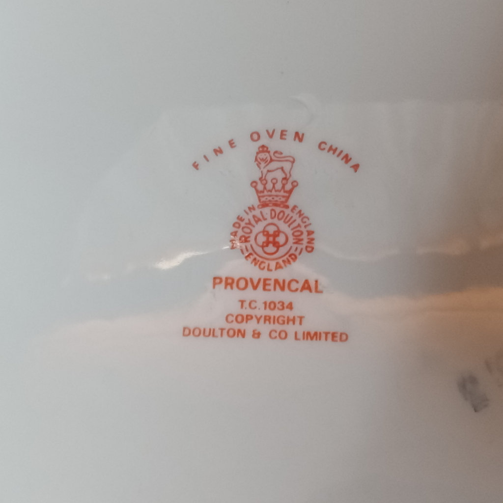Royal Doulton China - Provencal Pattern - image 16 of 21