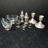 Sterling & Glass Tableware - 78.7+ dwt - thumbnail 1 of 19