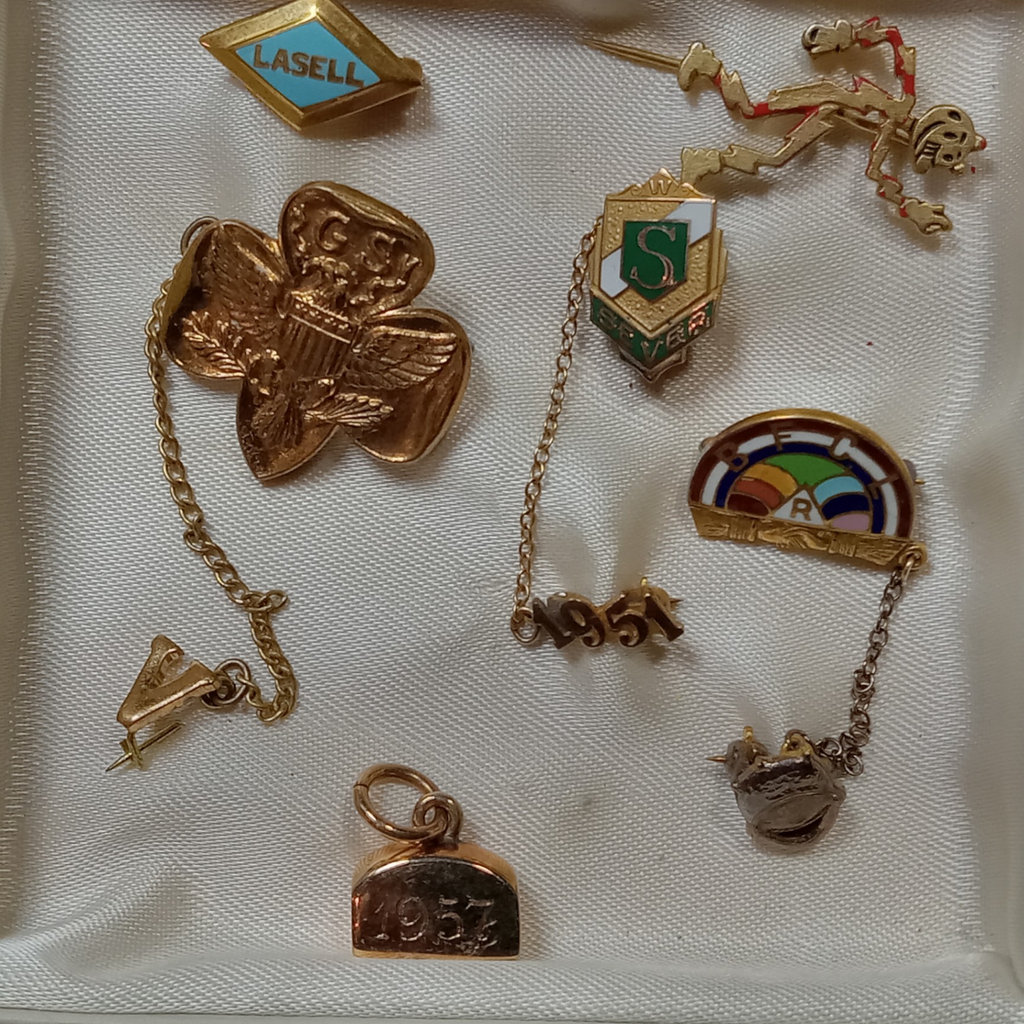 Antique/ Vintage School Dayz Jewelry - Sterling, 10K - image 2 of 16