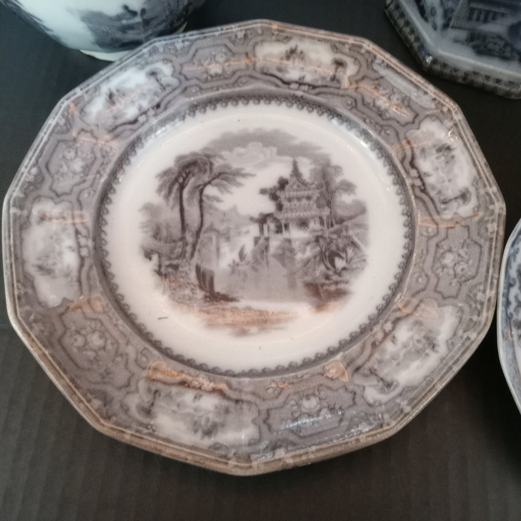 Antique Flow Black Transferware - image 4 of 26