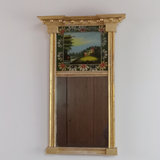 Antique Federal Gilt Gesso Tabernacle Mirror - thumbnail 1 of 10