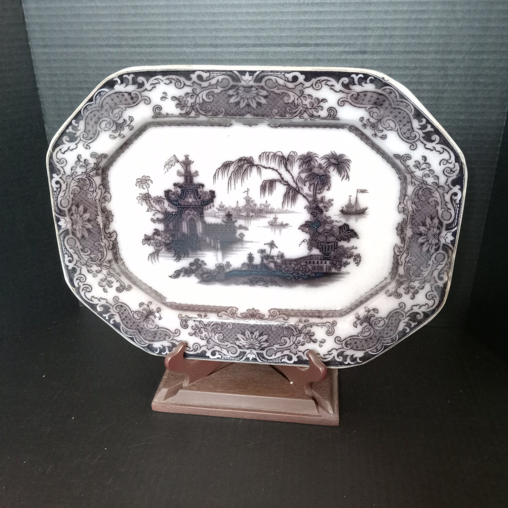 Antique Flow Black Pearl Stone Ware - image 22 of 25