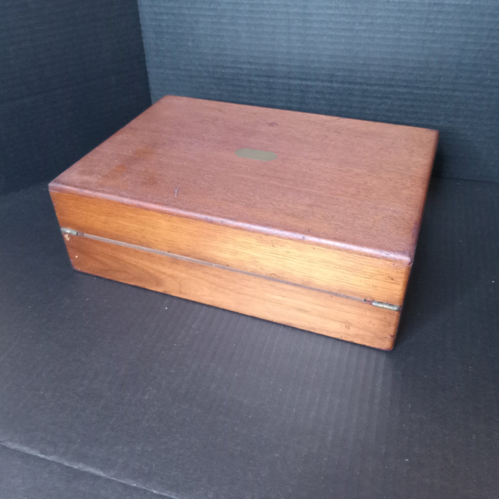 Antique Lap Desk & Ink Bottles - image 18 of 20