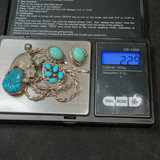 Loyce Arnell & More Sterling/Turquoise Jewelry - 22.9dwt - thumbnail 13 of 13