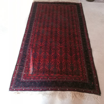 Vintage Belouch Rug/ Gregorian - Image 1 of 8