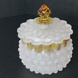Antique EAPG: Hobbs Brockunier Lidded Bowls - thumbnail 12 of 14