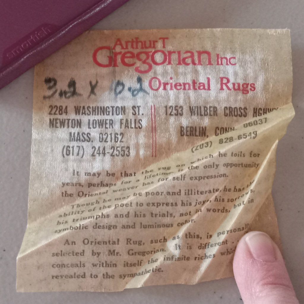 Vintage Serab Runner / Gregorian Rug - image 12 of 12