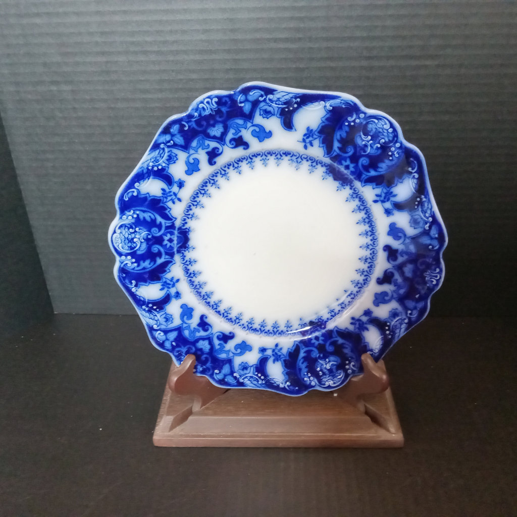 Antique Flow Blue Transferware - image 22 of 29